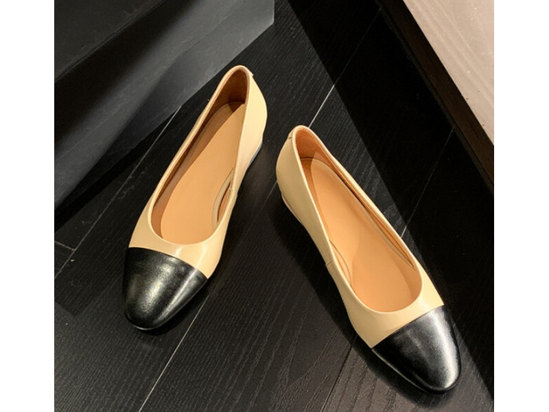 Women's Real Cow Leather Flats Brand Mix-color Round Toe Casual Shoes Ladies Beige Nude Slip-on Flat Shoes Zapato Mujer Women's Real Cow Leather Flats Brand Mix-color Round Toe Casual Shoes Ladies Beige Nude Slip-on Flat Shoes Zapato Mujer