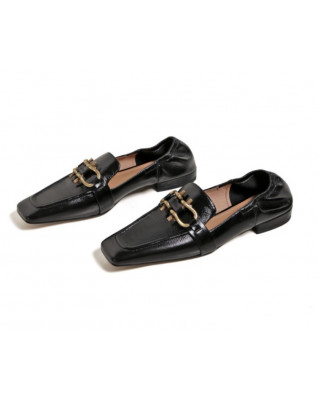 Designer Chain Natural Genuine Cow Leather Loafers Women Top Quality Soft Comfort Flats Woman Moccasin Espadrille