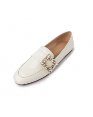 Soft Sheep Leather Loafers for Women Brand Designer Crystal Rhinestone Charm Flat Shoes Ladies Slipons Flats Creepers Soft Sheep Leather Loafers for Women Brand Designer Crystal Rhinestone Charm Flat Shoes Ladies Slipons Flats Creepers