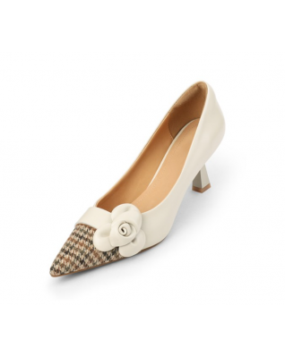 Top Quality Natural Genuine Leather Shoes for Women All Season Flower Floral Office Party High Heels Shoes Pumps Woman Top Quality Natural Genuine Leather Shoes for Women All Season Flower Floral Office Party High Heels Shoes Pumps Woman