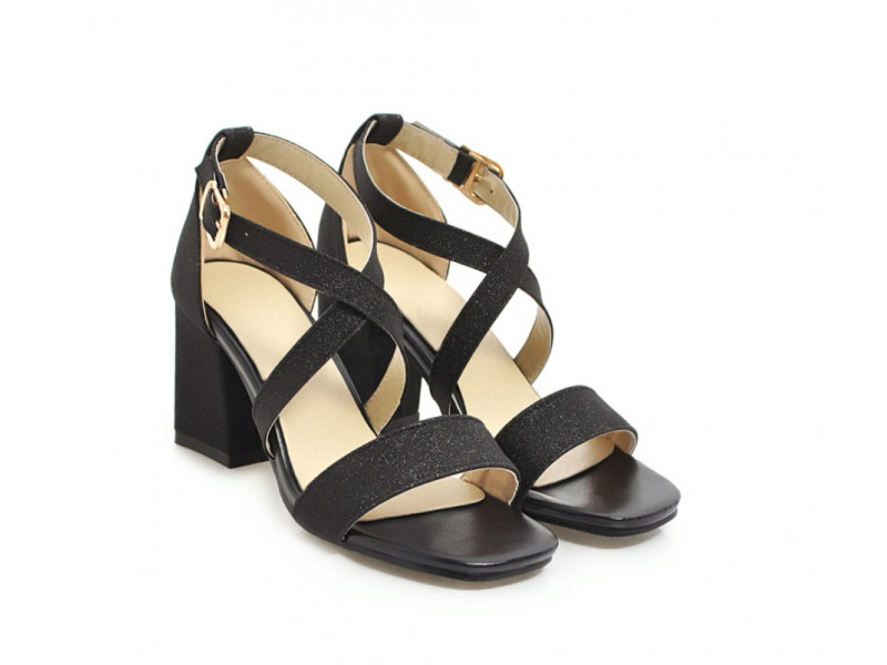 Fashion Cross Bandage Buckle Sandals for Women Party Sandals Ladies High Heels Fashion Cross Bandage Buckle Sandals for Women Party Sandals Ladies High Heels